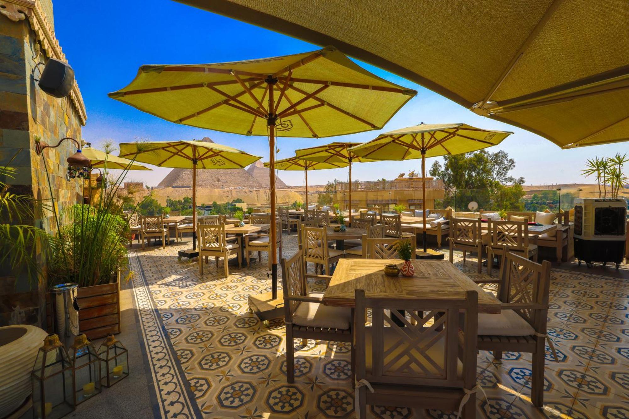 Onyx Pyramids Boutique Hotel Al Kawm al Akhdar Exterior photo