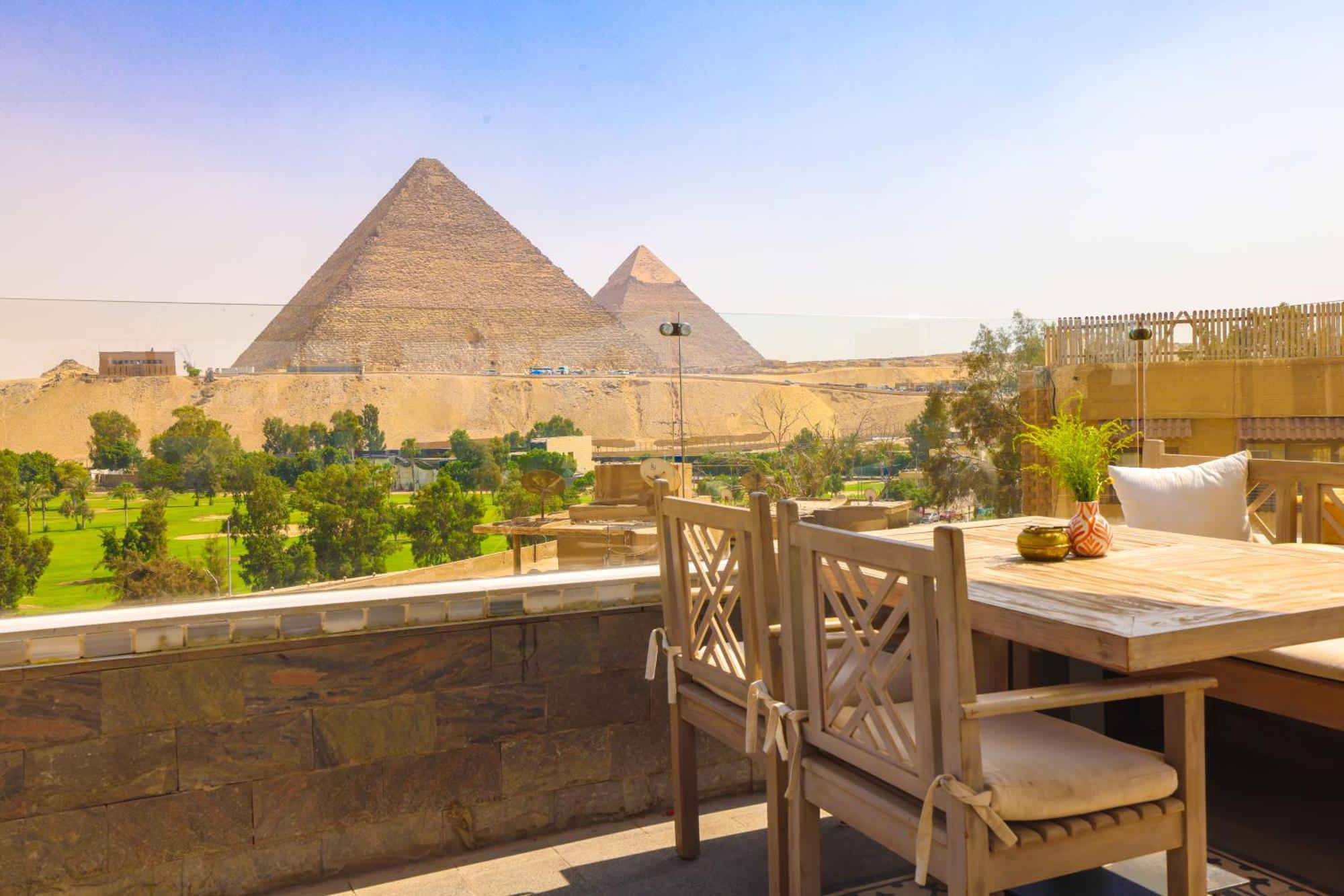 Onyx Pyramids Boutique Hotel Al Kawm al Akhdar Exterior photo